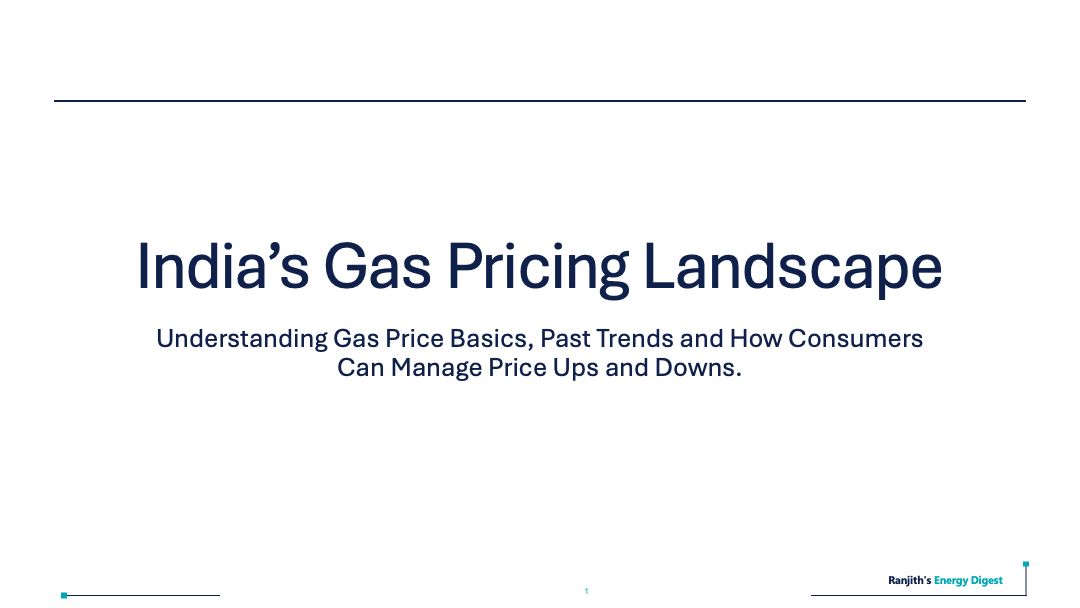 India Gas Pricing Landscape slide deck thumbnail